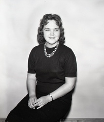 972- Betty Wardlaw, application photo. January 1, 1961