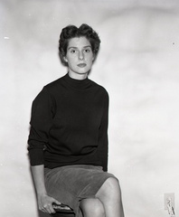 977- Dagmar Lindsey, passport photo. January 5, 1961