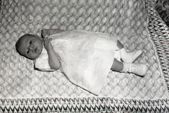 978- Neal Wright, 3-weeks old. January 8, 1961