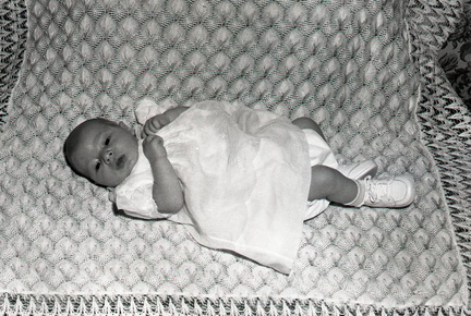 978- Neal Wright, 3-weeks old. January 8, 1961