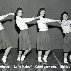 982- LHS Cheerleaders Jan 12 1961