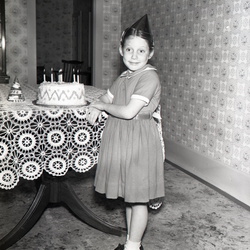 986- Liz Talbert's birthday party January 19 1961