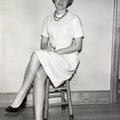 988- Florence Wardlaw, Lander College Marshal. January 22, 1961