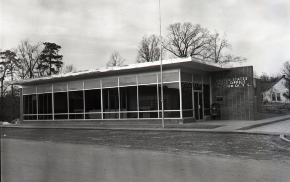989- New McCormick Post Office. January 22, 1961