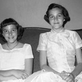 070-Julie & Carolyn Drennon. April 2, 1956