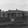 075-Kathryn, Bobby, Patsy, Shag and new home May 1956