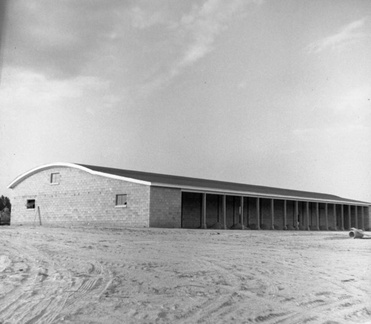 084-McCormick buildings, Kathryn, Grover. May 1956