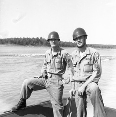 094-National Guard Demostration Sept 16, 1956. Little River