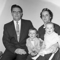 105-The Rev. Banks' family. Spring 1956