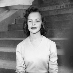 109-Nancy Holmes- Miss Rod of 1957-Edgefield HS junior Nov 15 1956