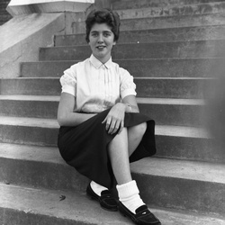 110-Joanne Watson-Edgefield High School senior Nov 15 1956