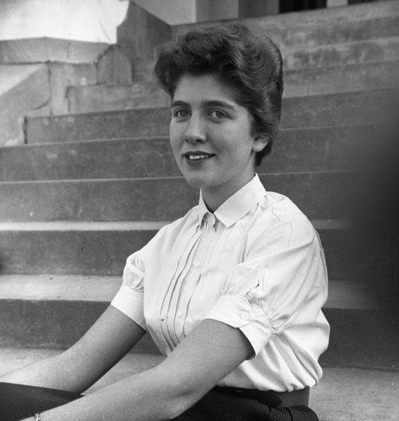 110-Joanne Watson-Edgefield High School senior Nov. 15, 1956
