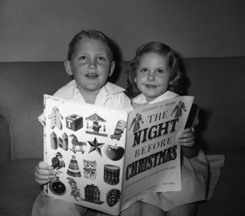 116-Children of Mayor Thomas Minor. Nov. 29, 1956