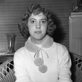 118-Florence Wardlaw, Voice of Democracy winner. Dec. 7, 1956