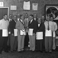 126-1957 Officers of Mine Lodge 117 December 17 1956