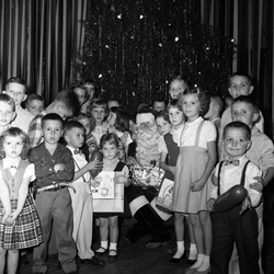 127-McCormick Mill Christmas Party Dec 21 1956