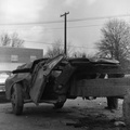 131-Wrecked truck which killed James Parker Jan 5 1957