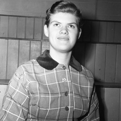 139-Miss Grace McCarty Miss Hi Miss of Saluda High School 1957