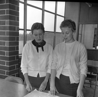 161- Patricia Crouch & Barbara Jane Dukes March 1957