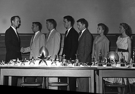 162-Athletic Banquet April 5 1957