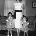 182-Mrs W A Pruitt and girls May 16 1957