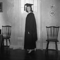 186- Irma Joan Conner cap & gown photo May 1957