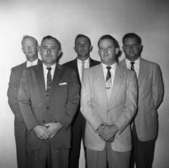 204-1957-58 McCormick JC Officers. July 18 1957