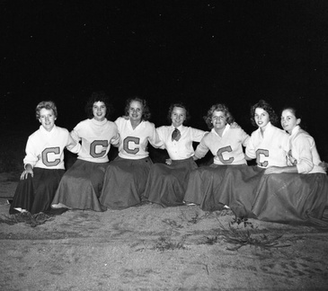 224-New Calhoun Falls Cheerleaders 09 6 1957