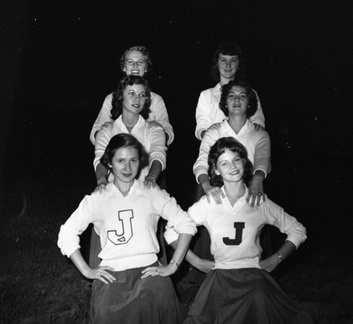 230-Jackson High School Cheerleaders 1957