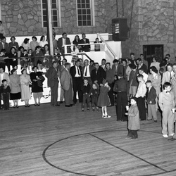 285-McCormick Spinning Mill Christmas party Dec 20 1957