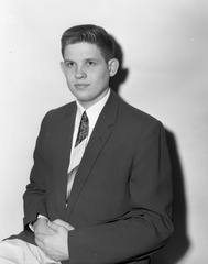 293- Jim Keown - 1958 McCormick High Teen King. Jan. 28, 1958