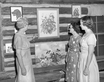 361- Mrs. T. L. Edmonds art exhibits. May 30, 1958
