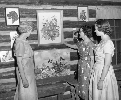 361- Mrs. T. L. Edmonds art exhibits. May 30, 1958