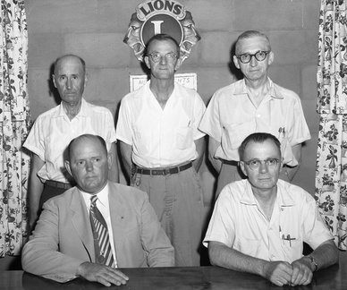 373- Plum Branch Lions Club officers. June 17, 1958