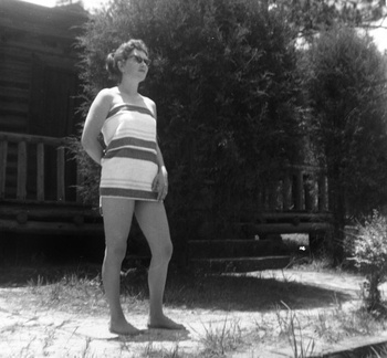 377- Kay Wills at Camp Long, Aiken. June 1958