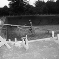 380-Construction of McCormick swimming pool. July 1958