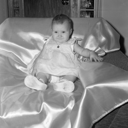 388-Debra Henderson 3 month daughter of Mr & Mrs McNeil Henderson August 10 1958