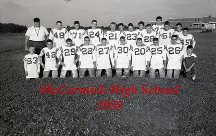 391- MHS Football, 1958