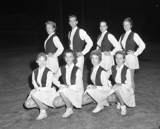 394-Ninety-Six cheerleaders, 1958-1959