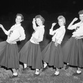 417-Ford High School Cheerleaders Laurens October 24 1958
