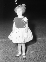 418- Little Ginger Pruitt  Flower girl at homecoming October 24