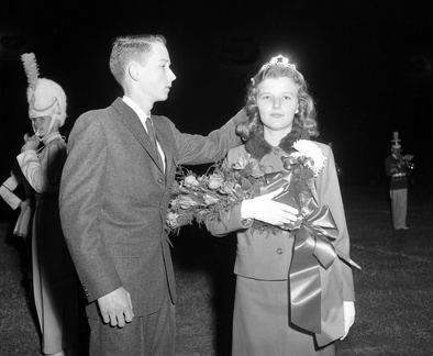 435-Mary Burke Homecoming queen 11 7 1958