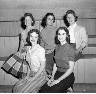 461- Saluda High School beauties December 9 1958