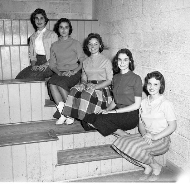 461- Saluda High School beauties December 9 1958