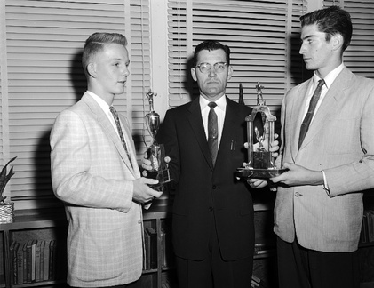 484-LHS football trophy winners December 18 1958