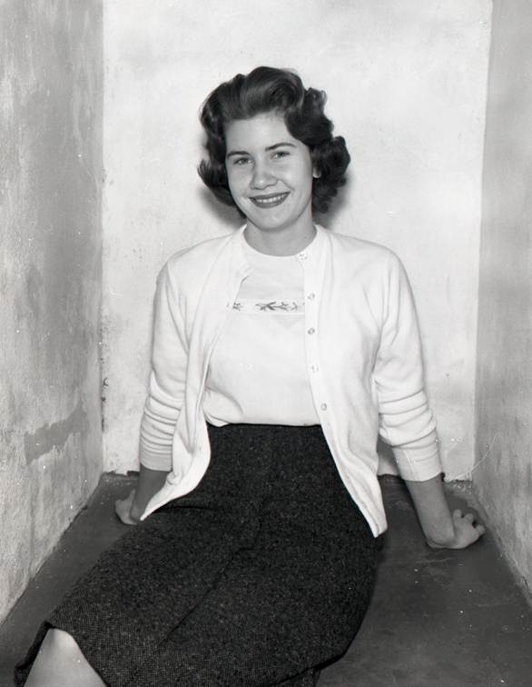 1002- Wilma Hamilton  Edgefield High Miss Hi Miss. February 16 1961
