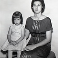 1028- Mary Lou Guillebeau & Dianne  passport photos  April 25 1961