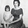 1028- Mary Lou Guillebeau & Dianne  passport photos  April 25 1961