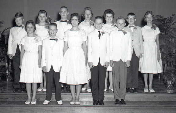 1052- Plum Branch Elementary School Graduating Class May 24 1961