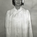 1066- Nina White cap & gown photo May 28 1961